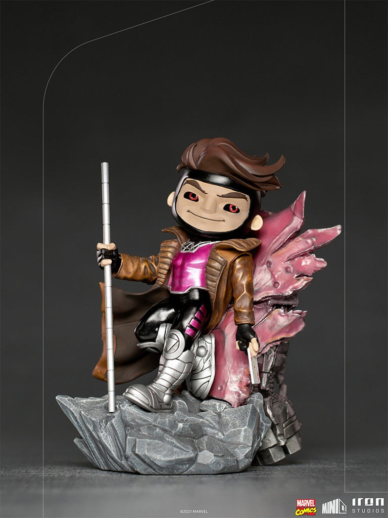 Estátua Gambit - X-Men - MiniCo - Iron Studios