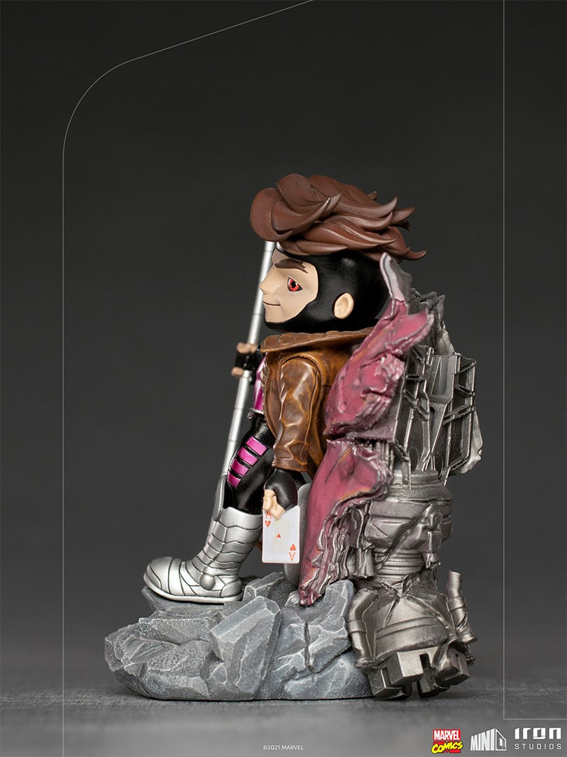 Estátua Gambit - X-Men - MiniCo - Iron Studios