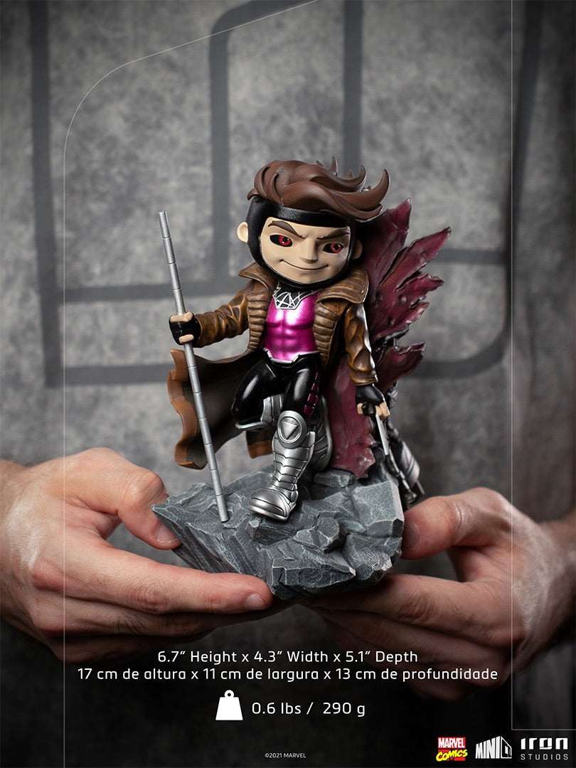 Estátua Gambit - X-Men - MiniCo - Iron Studios