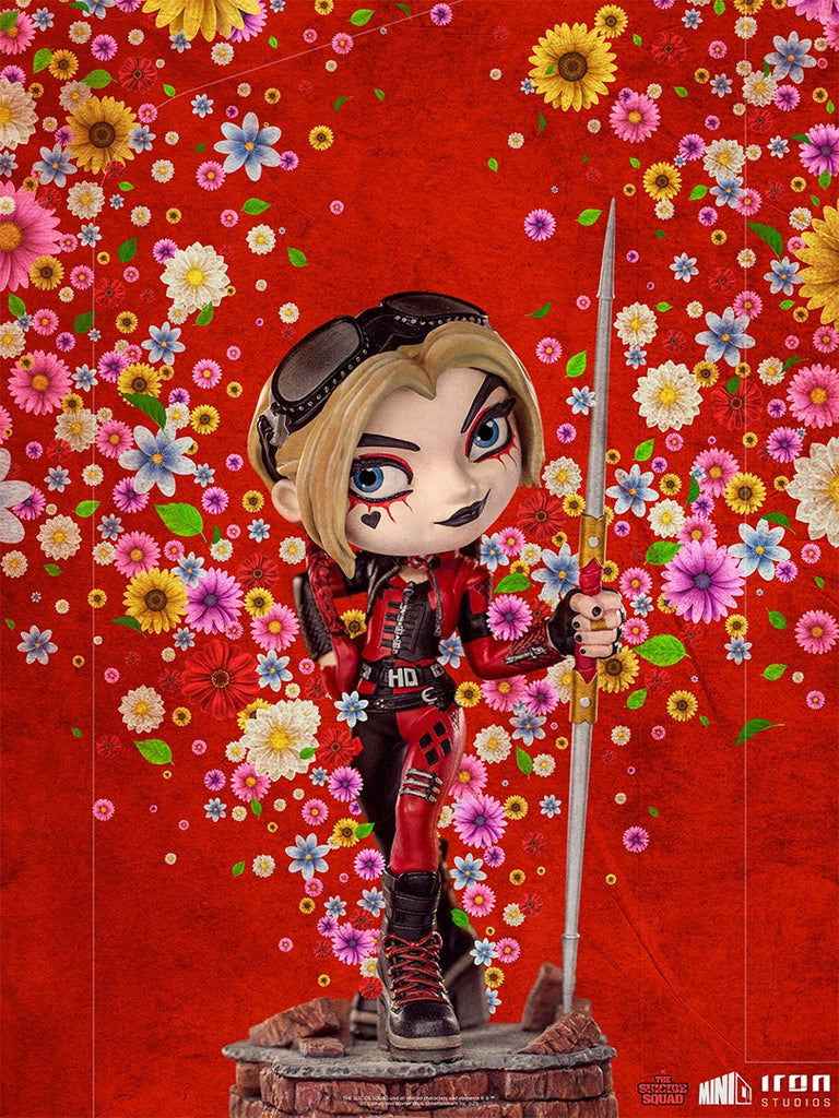 Estátua Harley Quinn - The Suicide Squad 2 - MiniCo - Iron Studios