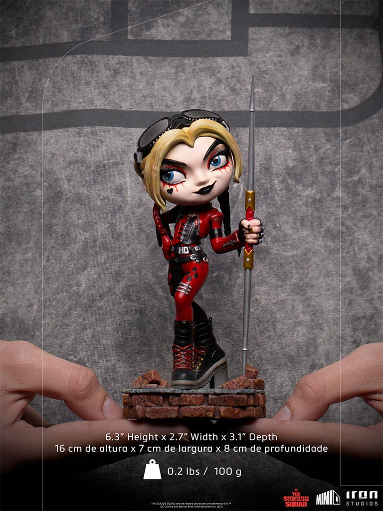 Estátua Harley Quinn - The Suicide Squad 2 - MiniCo - Iron Studios