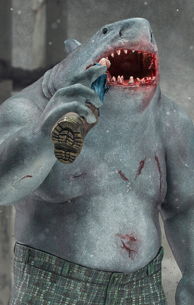 Estátua King Shark - The Suicide Squad - Bds Art Scale 1/10 - Iron Studios