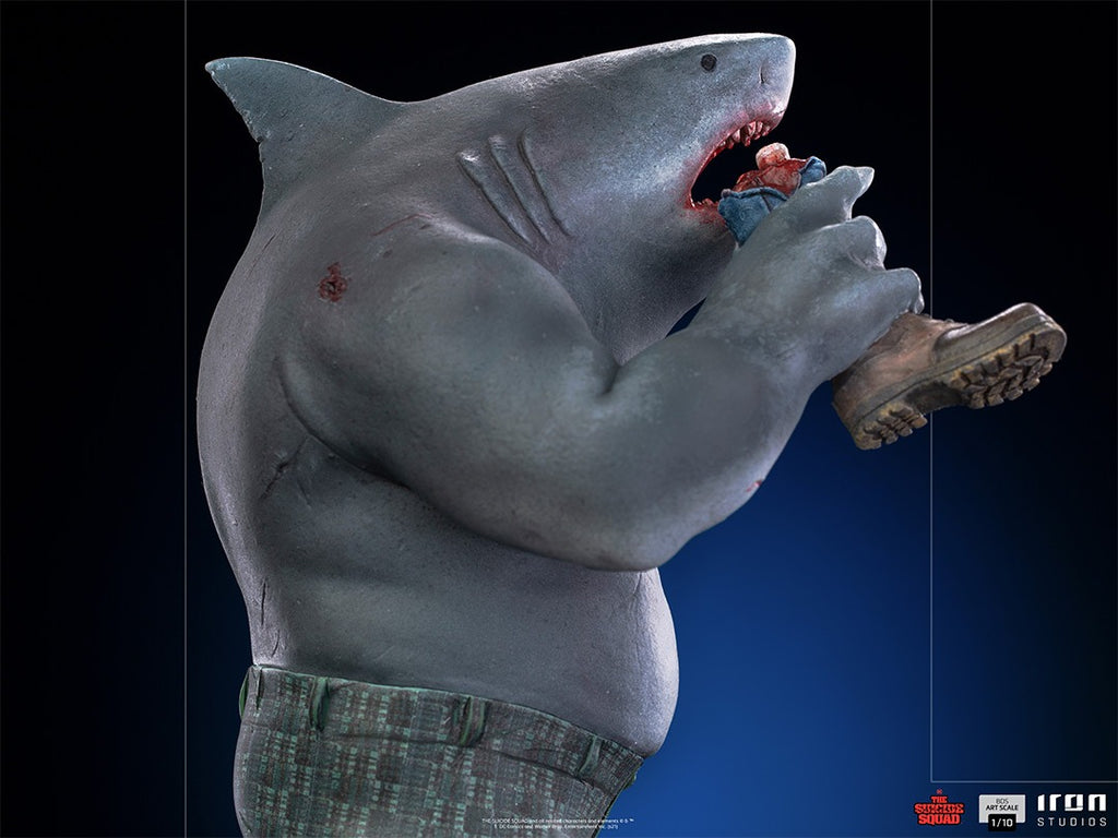 Estátua King Shark - The Suicide Squad - Bds Art Scale 1/10 - Iron Studios