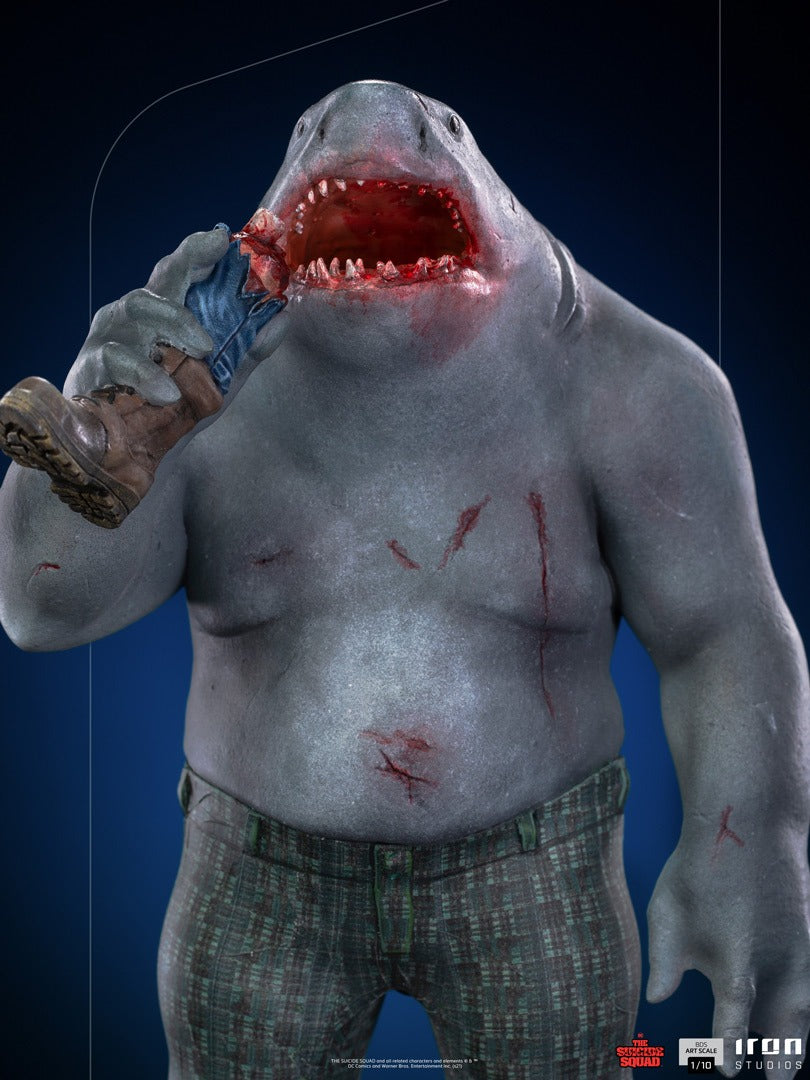 Estátua King Shark - The Suicide Squad - Bds Art Scale 1/10 - Iron Studios