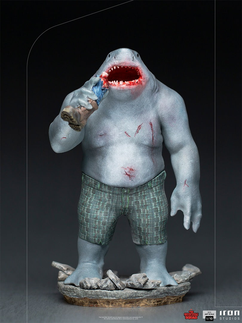 Estátua King Shark - The Suicide Squad - Bds Art Scale 1/10 - Iron Studios