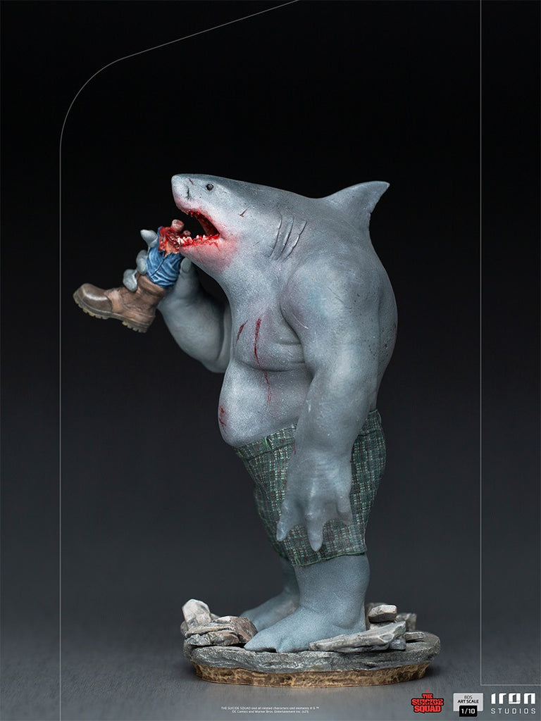 Estátua King Shark - The Suicide Squad - Bds Art Scale 1/10 - Iron Studios