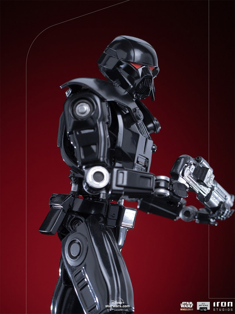 Estátua Dark Trooper - The Mandalorian - Bds Art Scale 1/10 -  Iron Studios