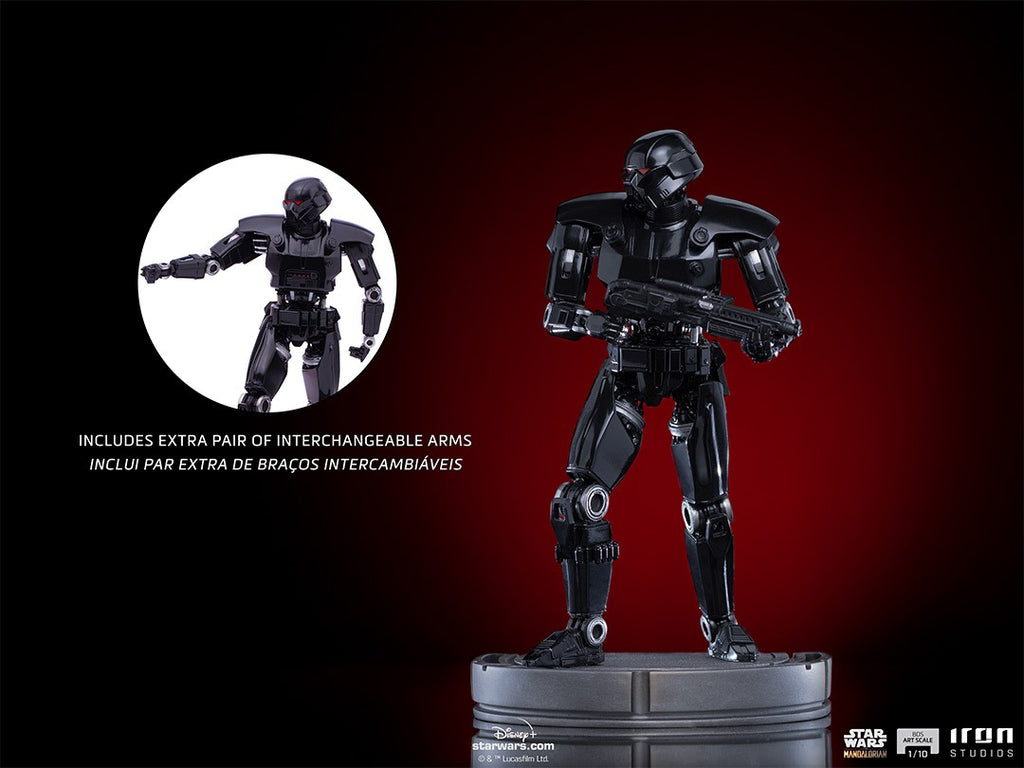 Estátua Dark Trooper - The Mandalorian - Bds Art Scale 1/10 -  Iron Studios