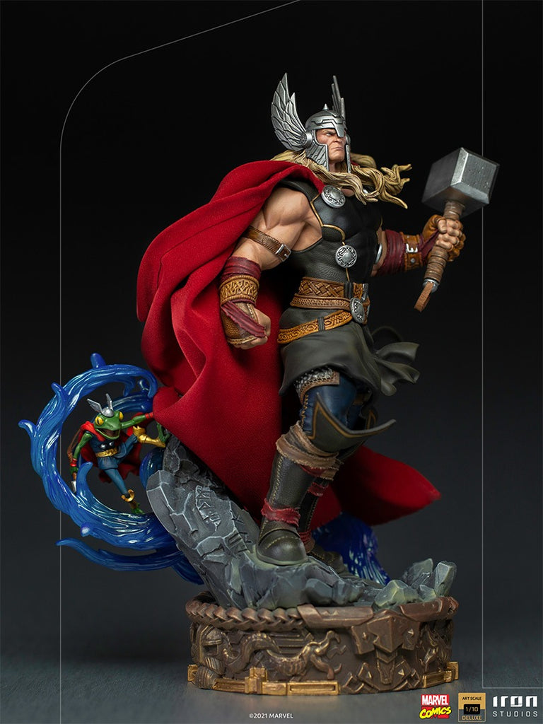 Estátua Thor Unleashed Deluxe - Marvel - Art Scale 1/10 - Iron Studios