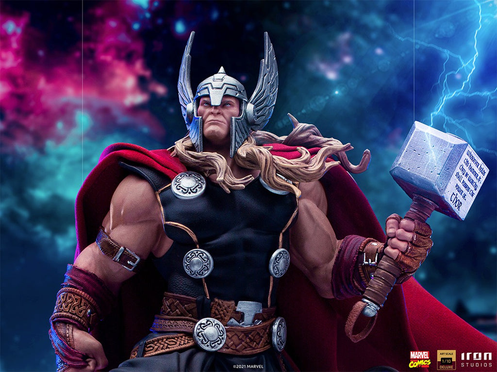 Estátua Thor Unleashed Deluxe - Marvel - Art Scale 1/10 - Iron Studios