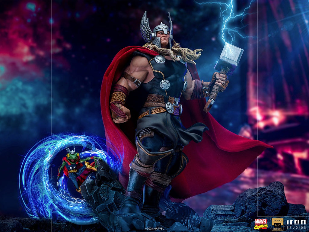 Estátua Thor Unleashed Deluxe - Marvel - Art Scale 1/10 - Iron Studios