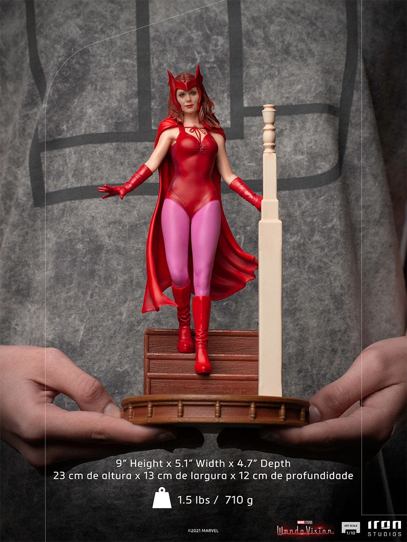 Estátua Wanda Halloween - WandaVision - Art Scale 1/10 - Iron Studios