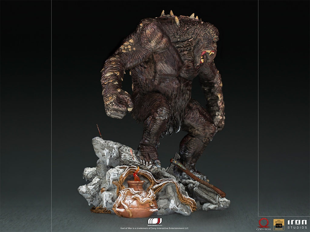 Estátua Ogre Deluxe - God of War - Bds Art Scale 1/10 - Iron Studios