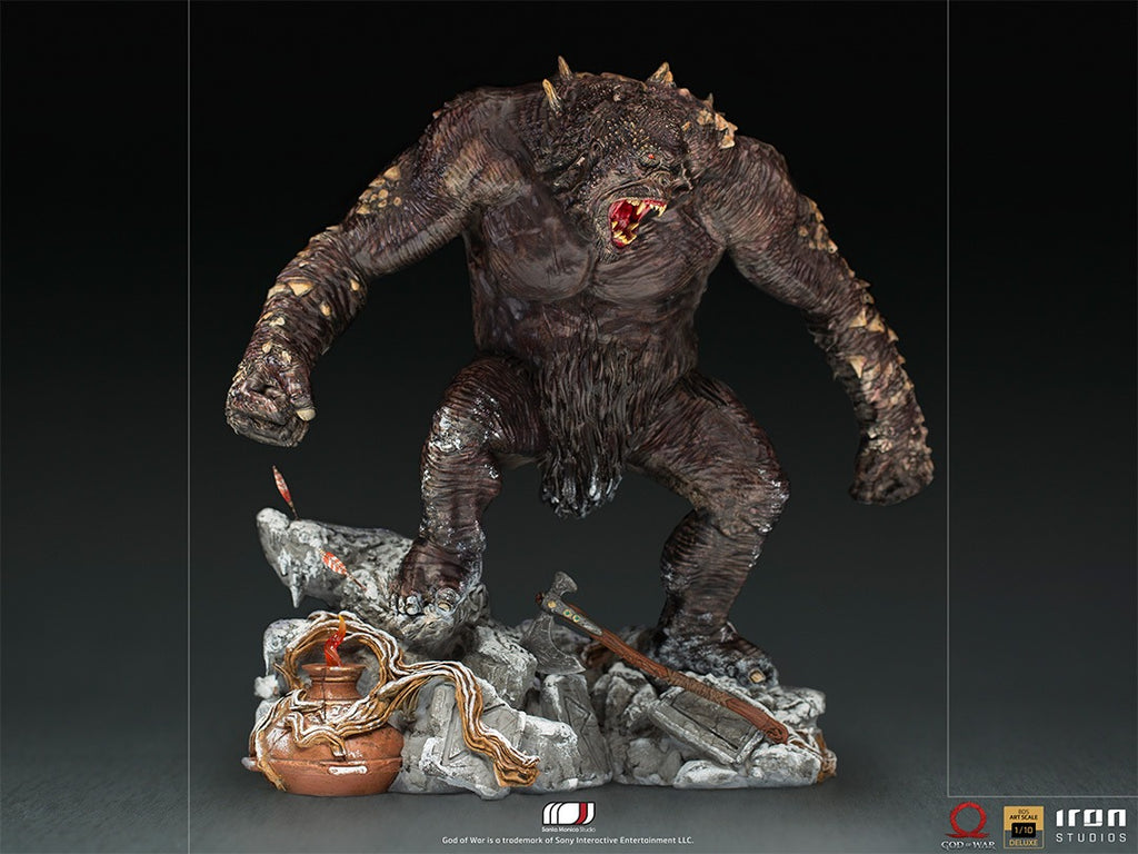 Estátua Ogre Deluxe - God of War - Bds Art Scale 1/10 - Iron Studios