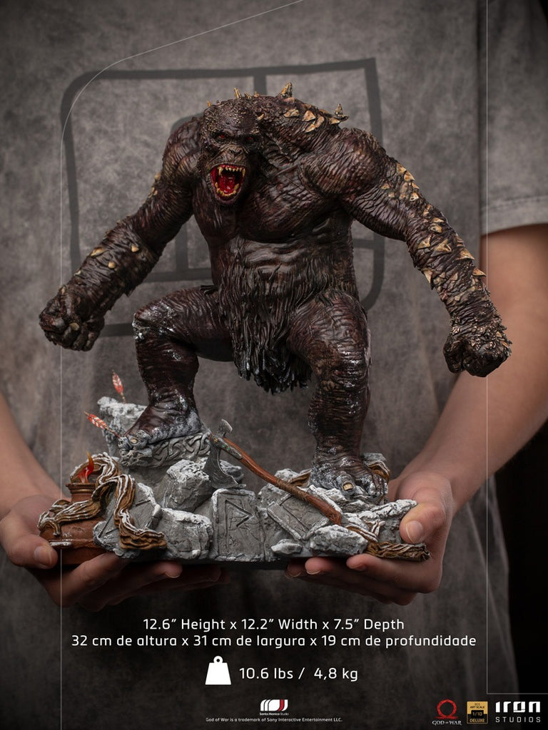 Estátua Ogre Deluxe - God of War - Bds Art Scale 1/10 - Iron Studios