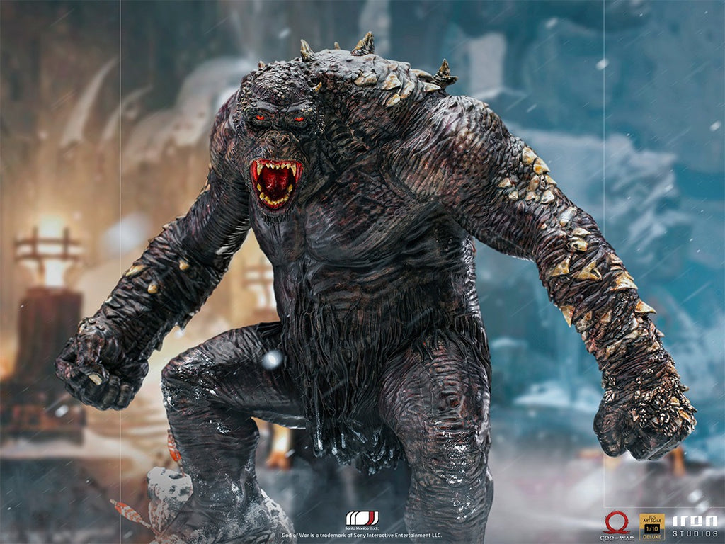 Estátua Ogre Deluxe - God of War - Bds Art Scale 1/10 - Iron Studios