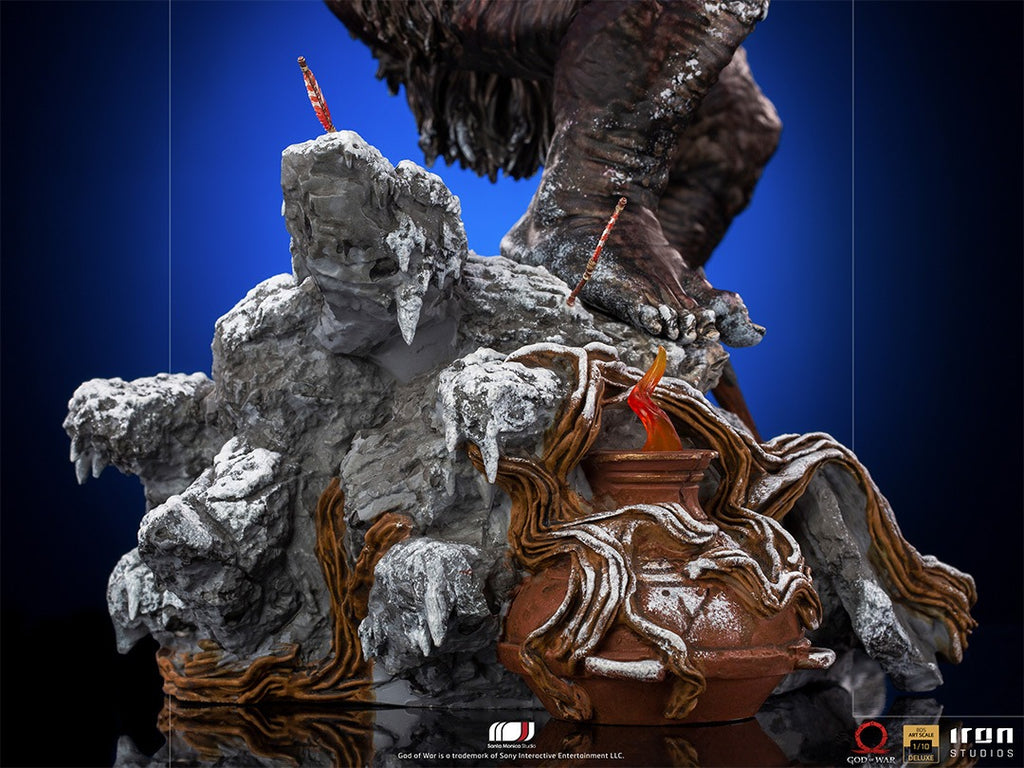 Estátua Ogre Deluxe - God of War - Bds Art Scale 1/10 - Iron Studios