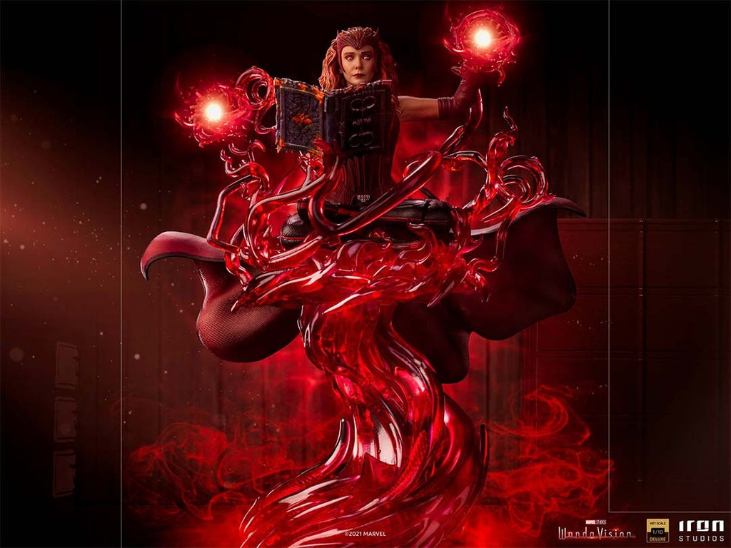Estátua Feiticeira Escarlate Deluxe - WandaVision - Art Scale 1/10 - Iron Studios