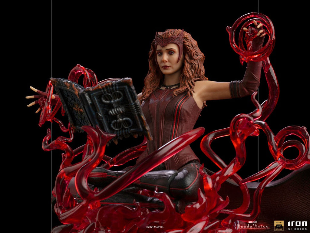 Estátua Feiticeira Escarlate Deluxe - WandaVision - Art Scale 1/10 - Iron Studios