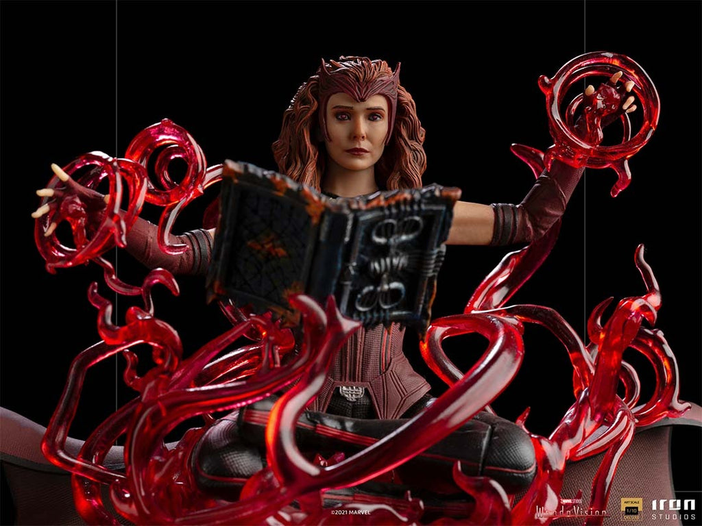 Estátua Feiticeira Escarlate Deluxe - WandaVision - Art Scale 1/10 - Iron Studios