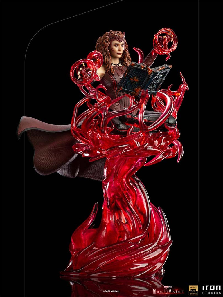 Estátua Feiticeira Escarlate Deluxe - WandaVision - Art Scale 1/10 - Iron Studios