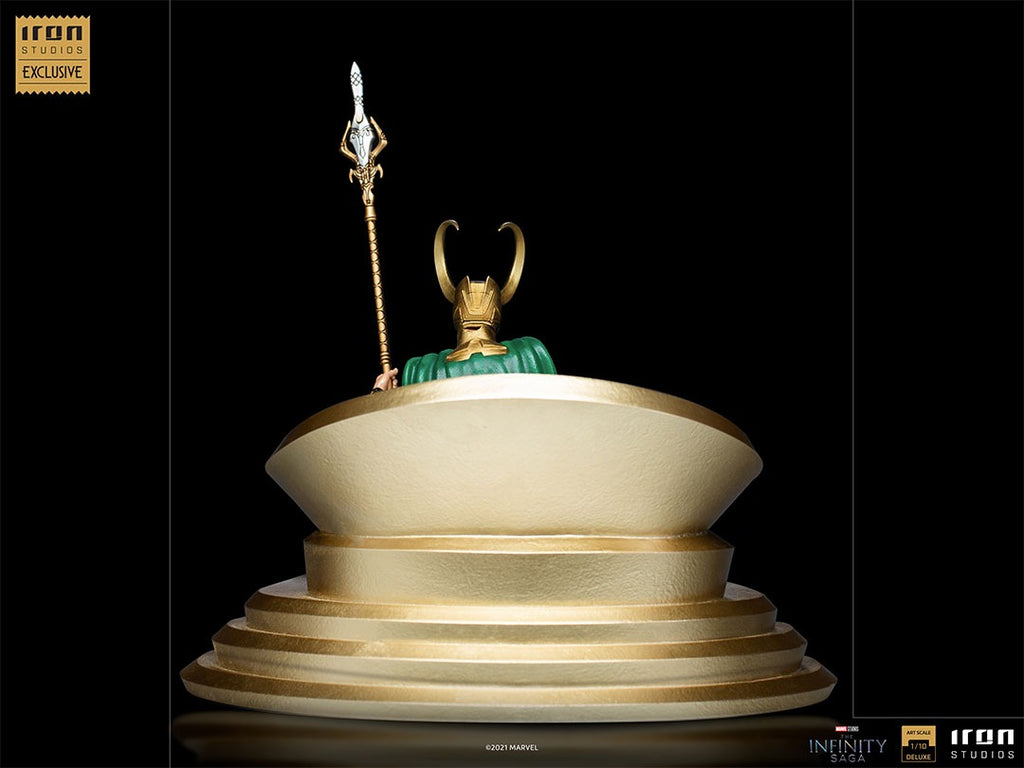 Estátua Loki Event Exclusive - The Infinity Saga  - Art Scale 1/10 - Iron Studios