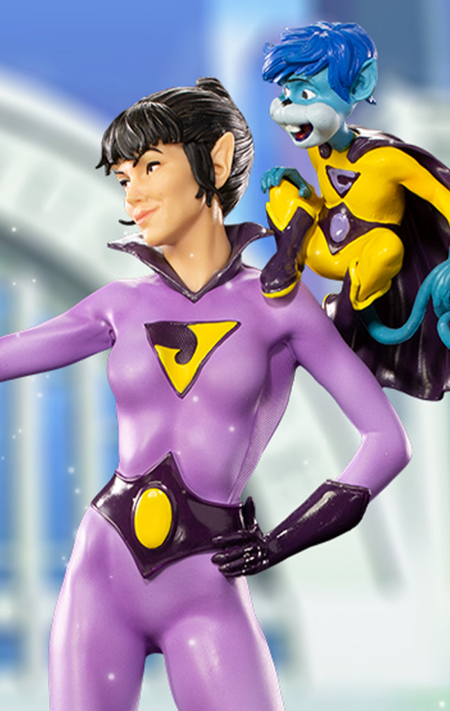 Estátua Wonder Twins Event Exclusive - DC Comics - Art Scale 1/10 - Iron Studios