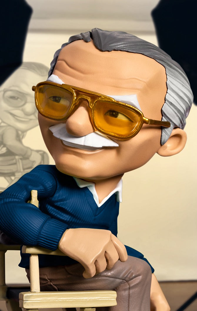 Estátua Stan Lee - Pow! Studios - MiniCo - Iron Studios