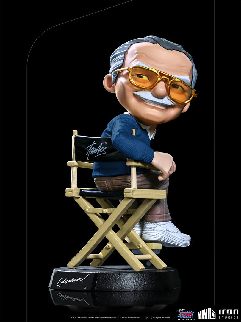 Estátua Stan Lee - Pow! Studios - MiniCo - Iron Studios