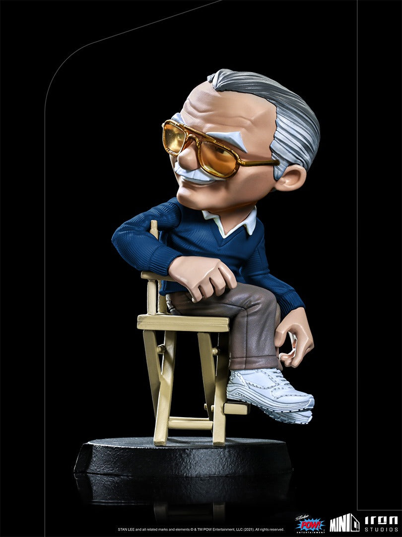 Estátua Stan Lee - Pow! Studios - MiniCo - Iron Studios