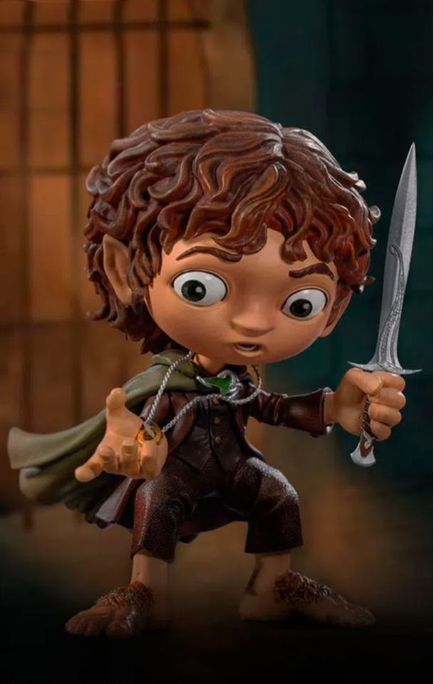 Estátua Frodo - Lord of the Rings - MiniCo - Iron Studios