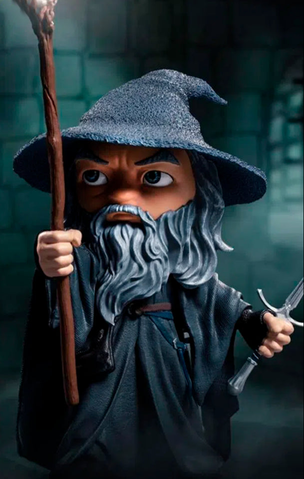 Estátua Gandalf - Lord of the Rings - MiniCo - Iron Studios