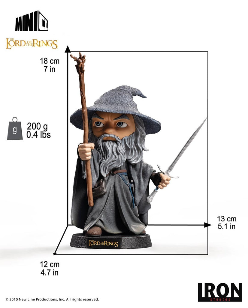 Estátua Gandalf - Lord of the Rings - MiniCo - Iron Studios