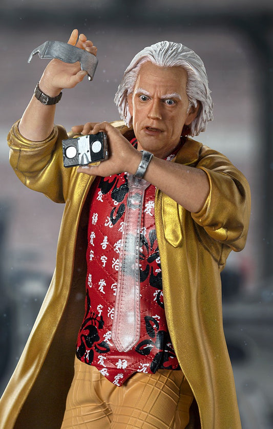 Estátua Doc Brown - De Volta para o Futuro II -  Art Scale 1/10 - Iron Studios