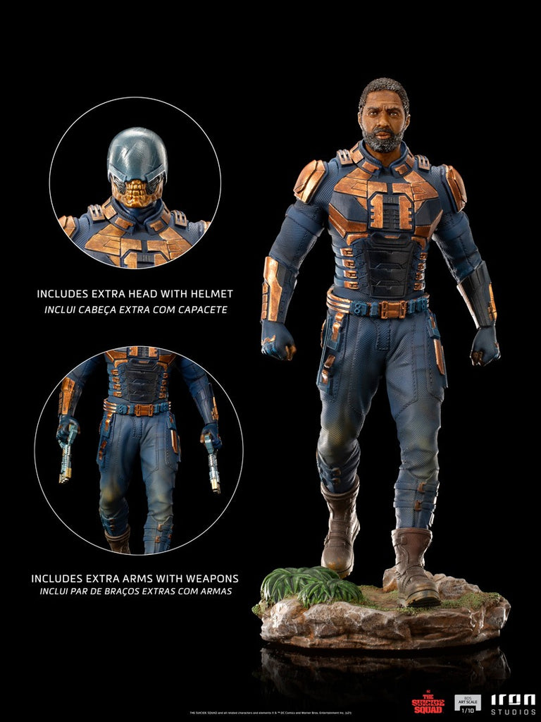 Estátua  Bloodsport - The Suicide Squad - BDS Art Scale 1/10 - Iron Studios