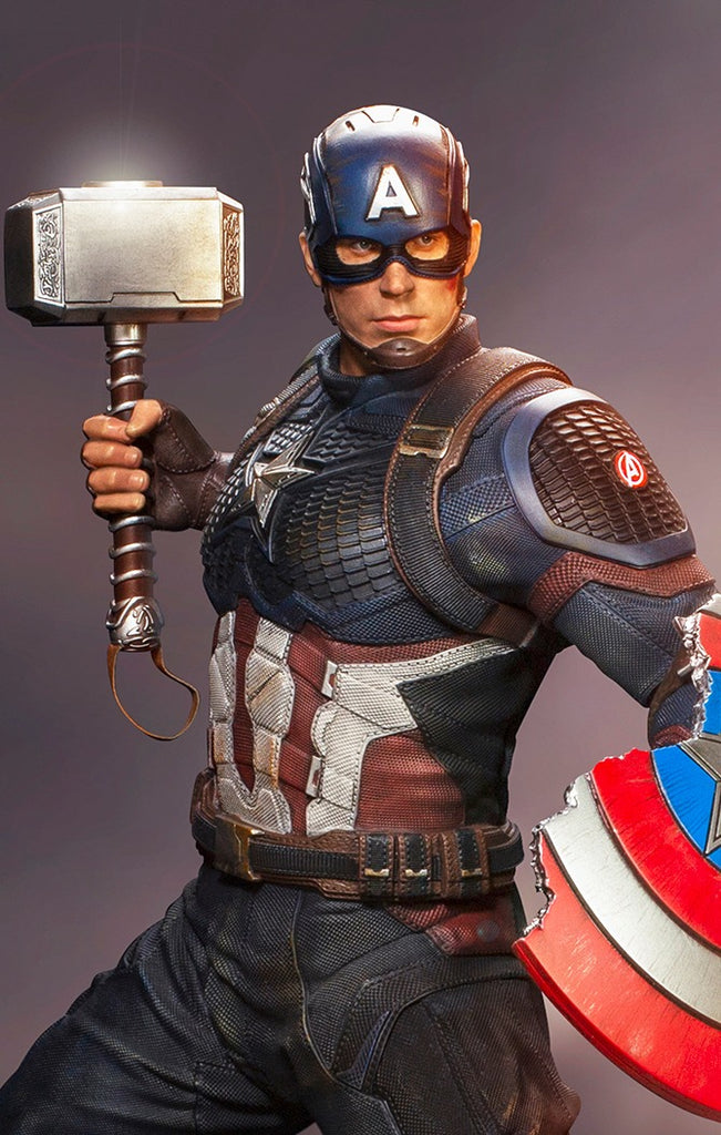 Estátua Capitão America - Infinity Saga - Legacy Replica 1/4 - Iron Studios