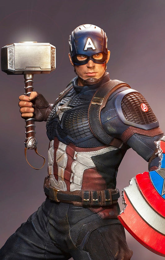 Estátua Capitão America - Infinity Saga - Legacy Replica 1/4 - Iron Studios
