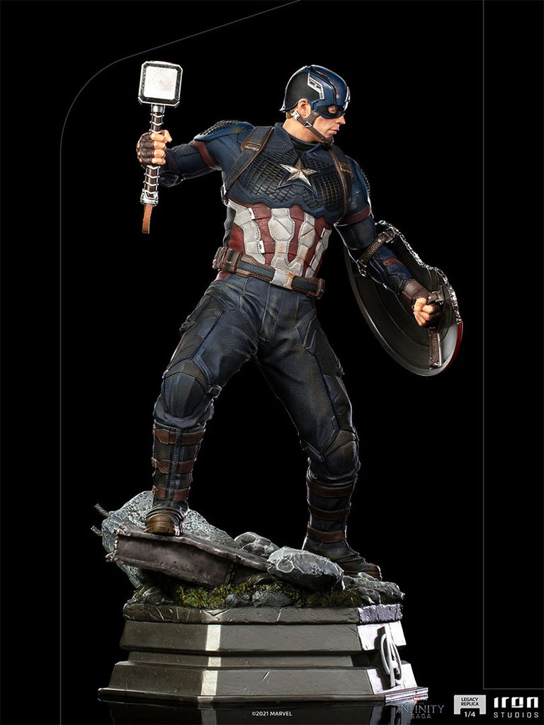 Estátua Capitão America - Infinity Saga - Legacy Replica 1/4 - Iron Studios