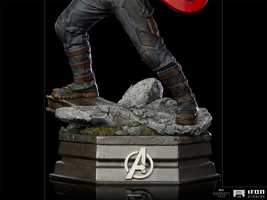 Estátua Capitão America - Infinity Saga - Legacy Replica 1/4 - Iron Studios