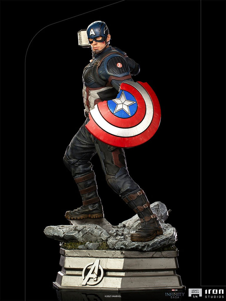 Estátua Capitão America - Infinity Saga - Legacy Replica 1/4 - Iron Studios