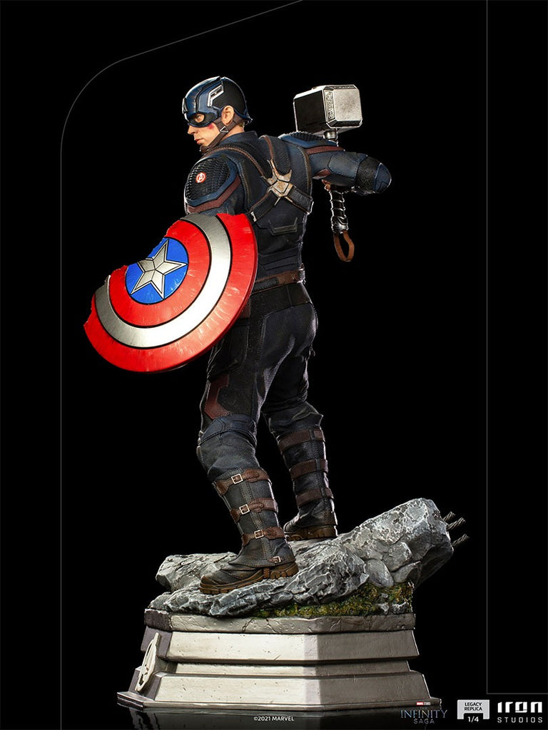 Estátua Capitão America - Infinity Saga - Legacy Replica 1/4 - Iron Studios