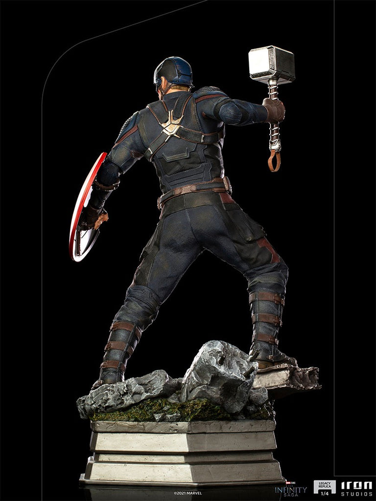 Estátua Capitão America - Infinity Saga - Legacy Replica 1/4 - Iron Studios