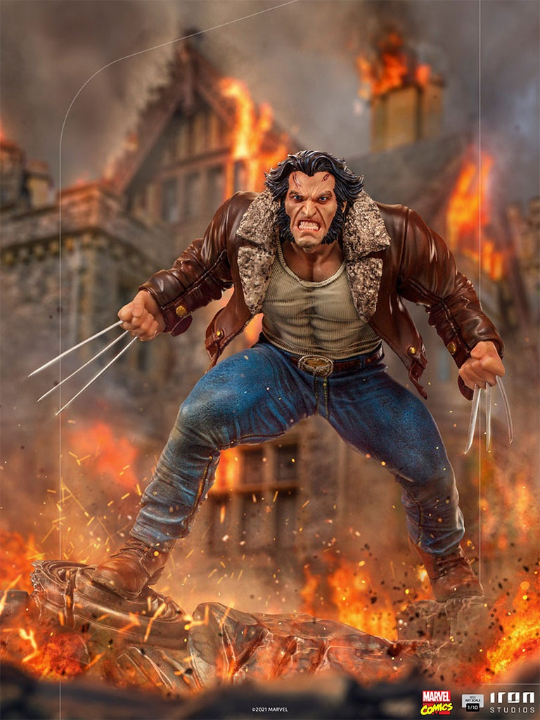 Estátua Logan - X-Men - BDS Art Scale 1/10 - Iron Studios
