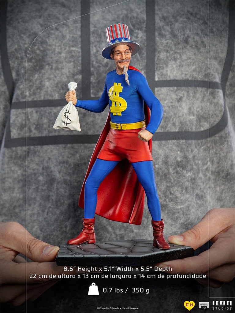 Estátua Super Sam - Chapolin - Art Scale 1/10 - Iron Studios