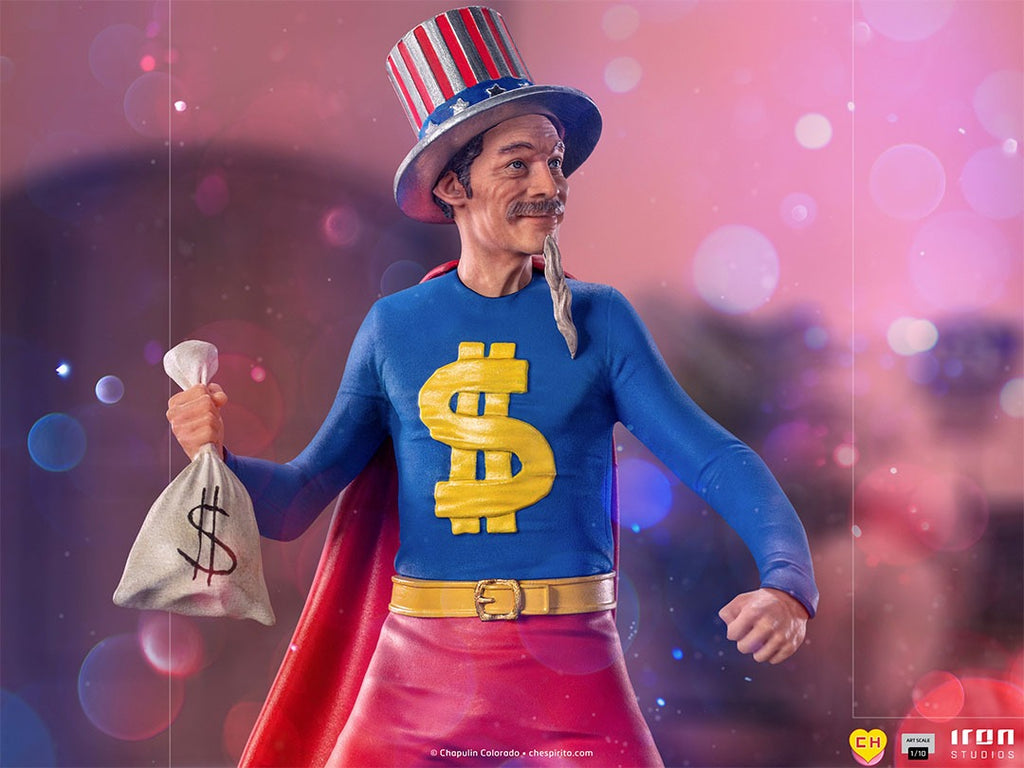 Estátua Super Sam - Chapolin - Art Scale 1/10 - Iron Studios