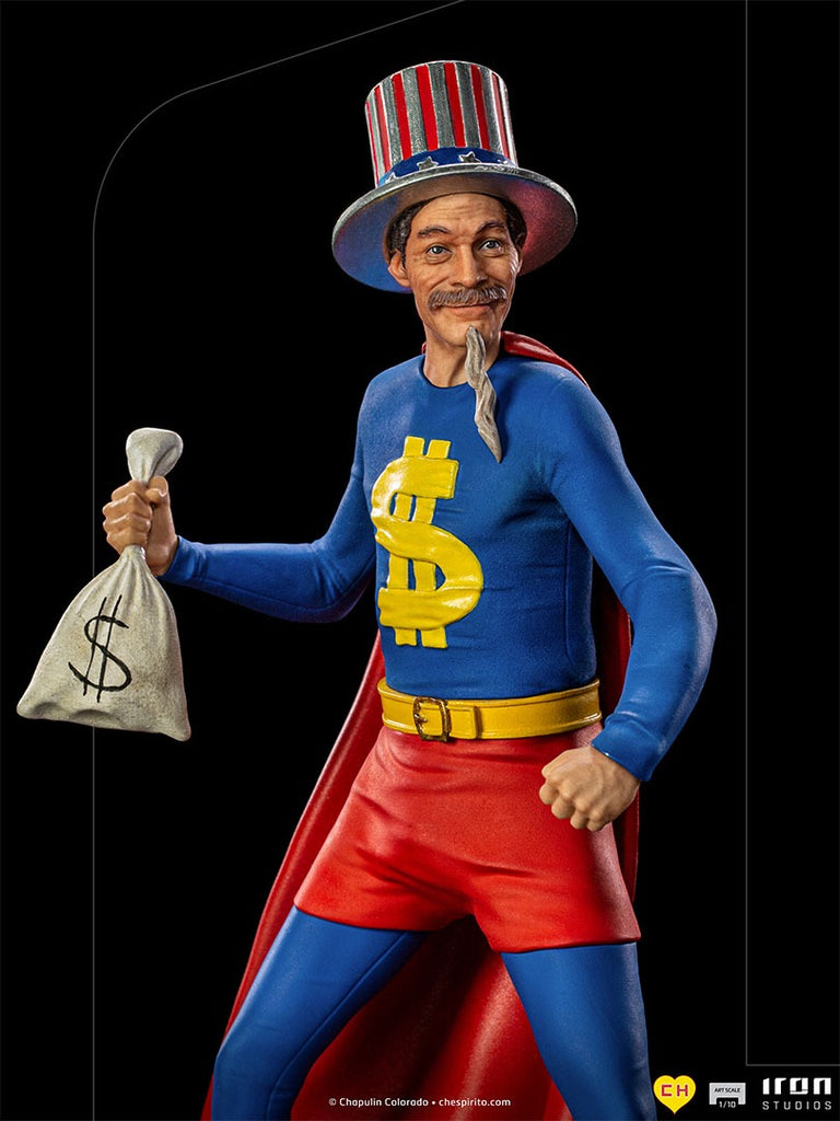 Estátua Super Sam - Chapolin - Art Scale 1/10 - Iron Studios