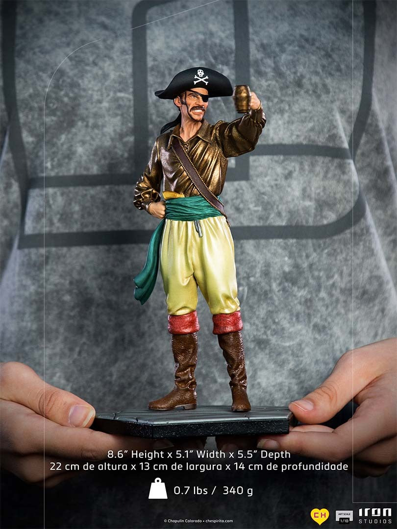 Estátua Alma Negra - Chapolin -  Art Scale 1/10 - Iron Studios