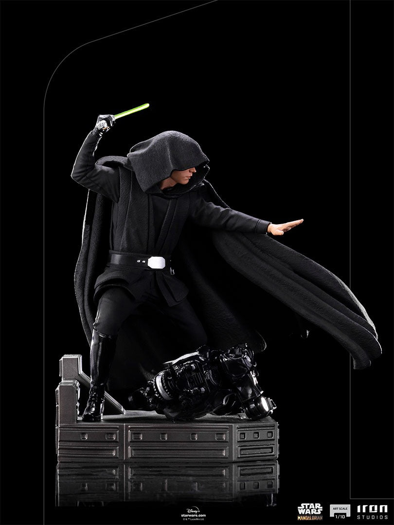Estátua Luke Skywalker Combat Ver. - The Mandalorian - Art Scale 1/10 - Iron Studios