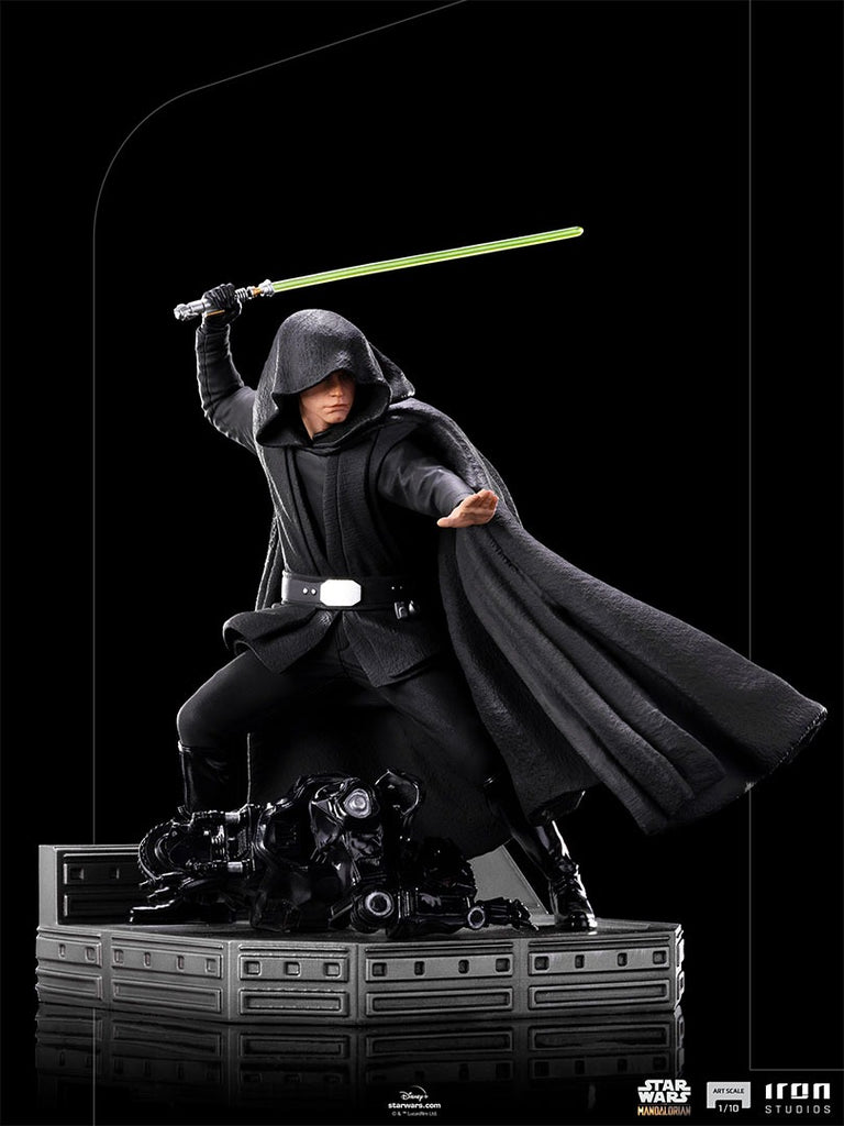 Estátua Luke Skywalker Combat Ver. - The Mandalorian - Art Scale 1/10 - Iron Studios