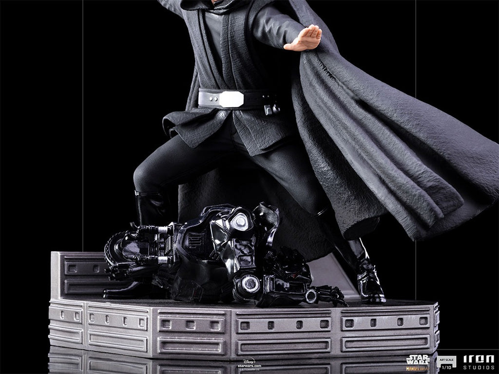 Estátua Luke Skywalker Combat Ver. - The Mandalorian - Art Scale 1/10 - Iron Studios